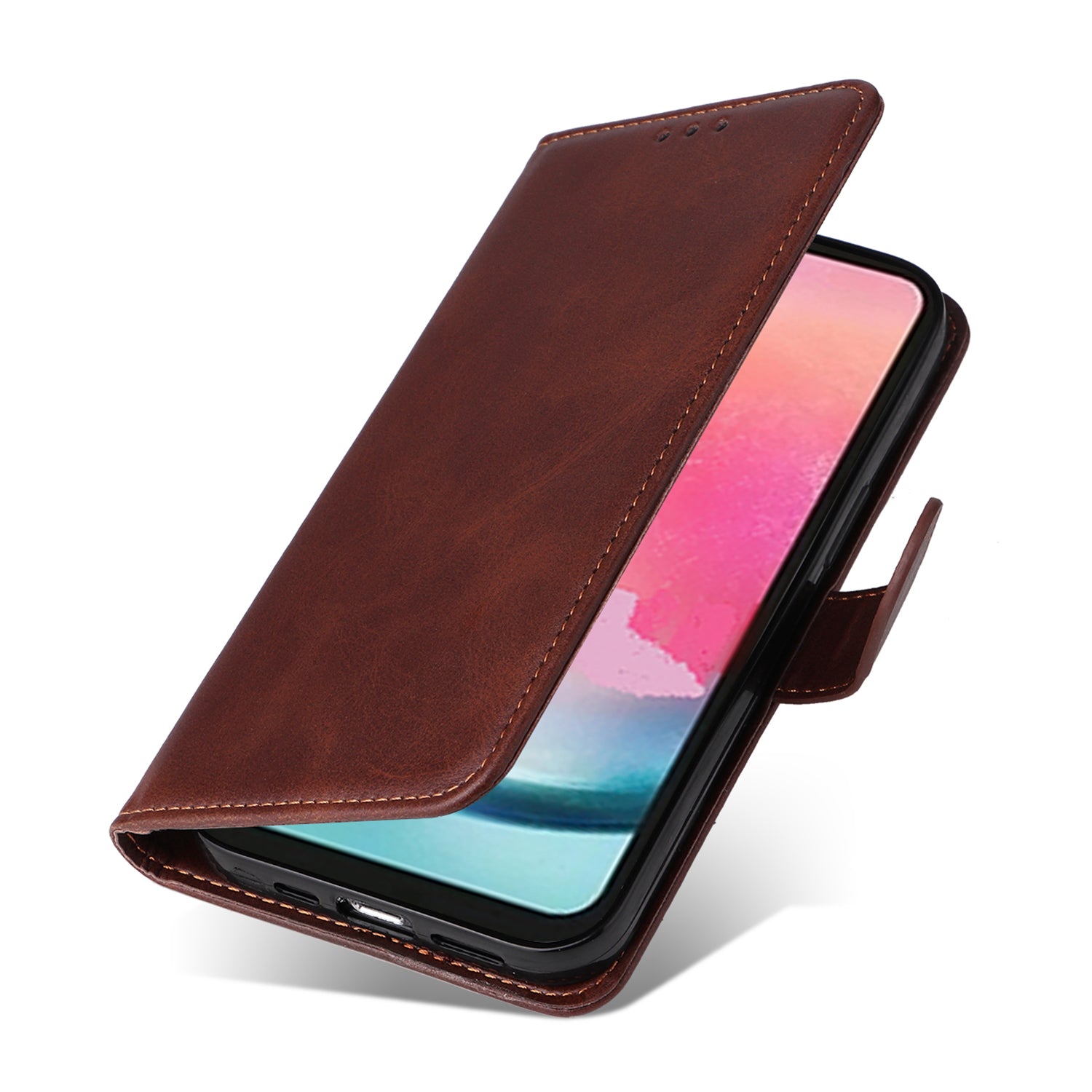 For Samsung Galaxy A24 4G PU Leather Wallet Phone Case Calf Texture Anti-drop Stand Mobile Cover For Samsung Galaxy A24 4G PU Leather Wallet Phone Case Calf Texture Anti-drop Stand Mobile Cover